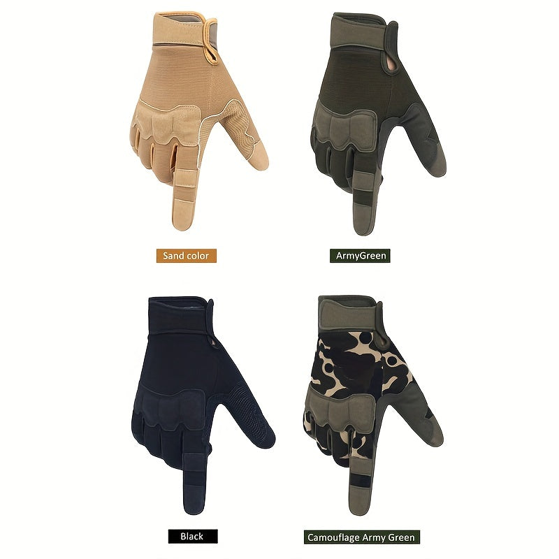 Tactical Touchscreen Gloves for Outdoor Sports
