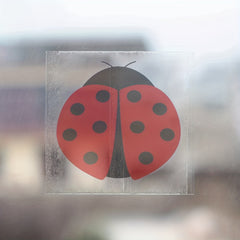 Ladybug Fly Catcher Window Stickers 30pcs