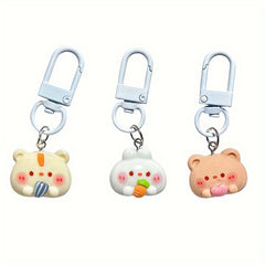 Animal Doll Keychain Cartoon Panda Hamst...