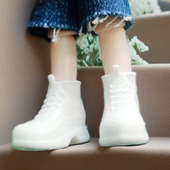 DIY Clay Boots for Dollhouse with Chunky Soles