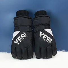Men's Skiing Gloves Touch Screen Outdoor Riding Waterproof Windproof Gloves