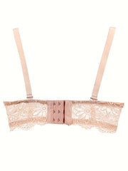 Lace Push Up Bra Comfy & Breathable Women's Lingerie