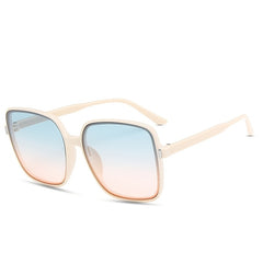 Spiked Square Glasses Ombre