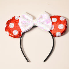 Girls Sequin Dot Hair Hoop Kids Dress Up Hair Accessories