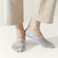 Men's Thin Mesh Non-Slip No Show Socks