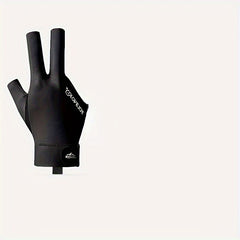 Pro Billiard Gloves Light & Breathable 3-Finger Fingerless Non-slip Glove