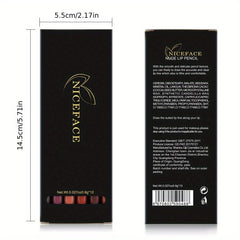 Matte Waterproof Lip Liner Pen Nude Contouring Makeup Stick