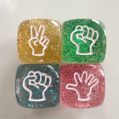 20mm Drinking Dices Halloween Party Game Accessory
