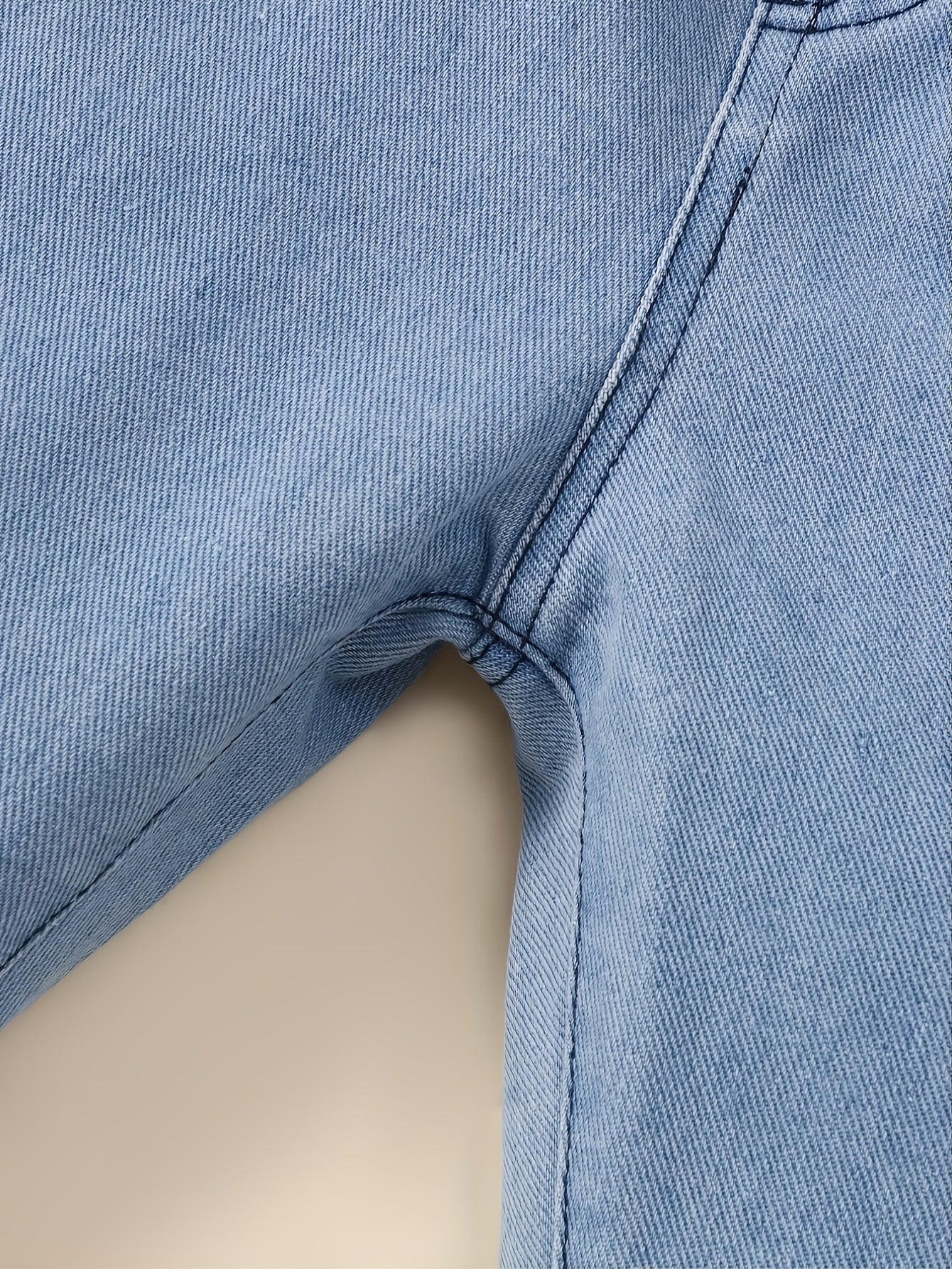 Girls Denim Jeans with Pockets Kids Spring Fall Clothing