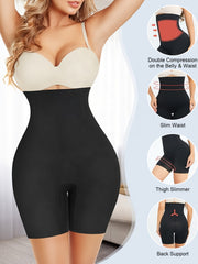 High Waist Shaping Shorts Tummy Control Butt Lifting Slimmer Shorts