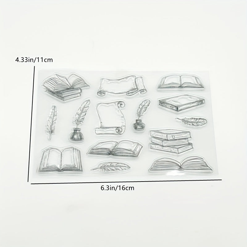 DIY Scrapbook Decoration Silicone Transparent Stamps
