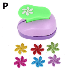 10pcs Craft Hole Punch Paper Puncher Scrapbooking Punches Random Colors