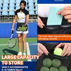 Portable Tennis Storage Bag for Table Tennis, Pickball & Golf