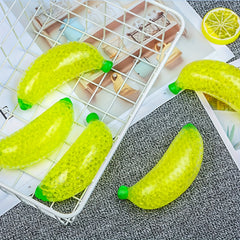 3pcs Simulation Banana Squeeze Toy Anti Anxiety Decompression Toys