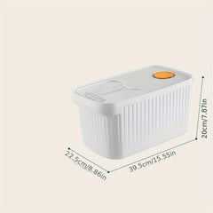 Airtight Rice Dispenser 1pc Clear Large Capacity Container