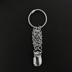 Vintage Flower Hollo Out Metal Hat Clip for Women