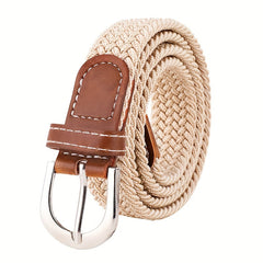 Unisex Elastic Belt Casual Versatile Jeans Belt