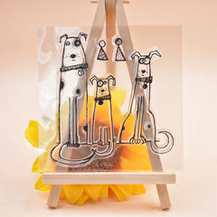 Transparent Silicone Stamp Notebook Decoration Hand Account Dogs Stamp