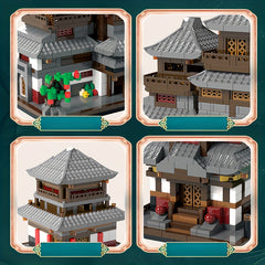 Beijing Ancient School Building Blocks Set - Halloween Christmas Gift