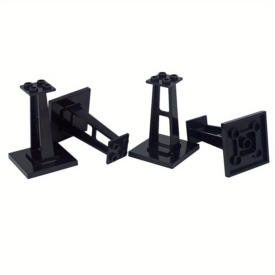 10pcs 4X4X5 Pillars Building Blocks Support Column Building Block Bracket