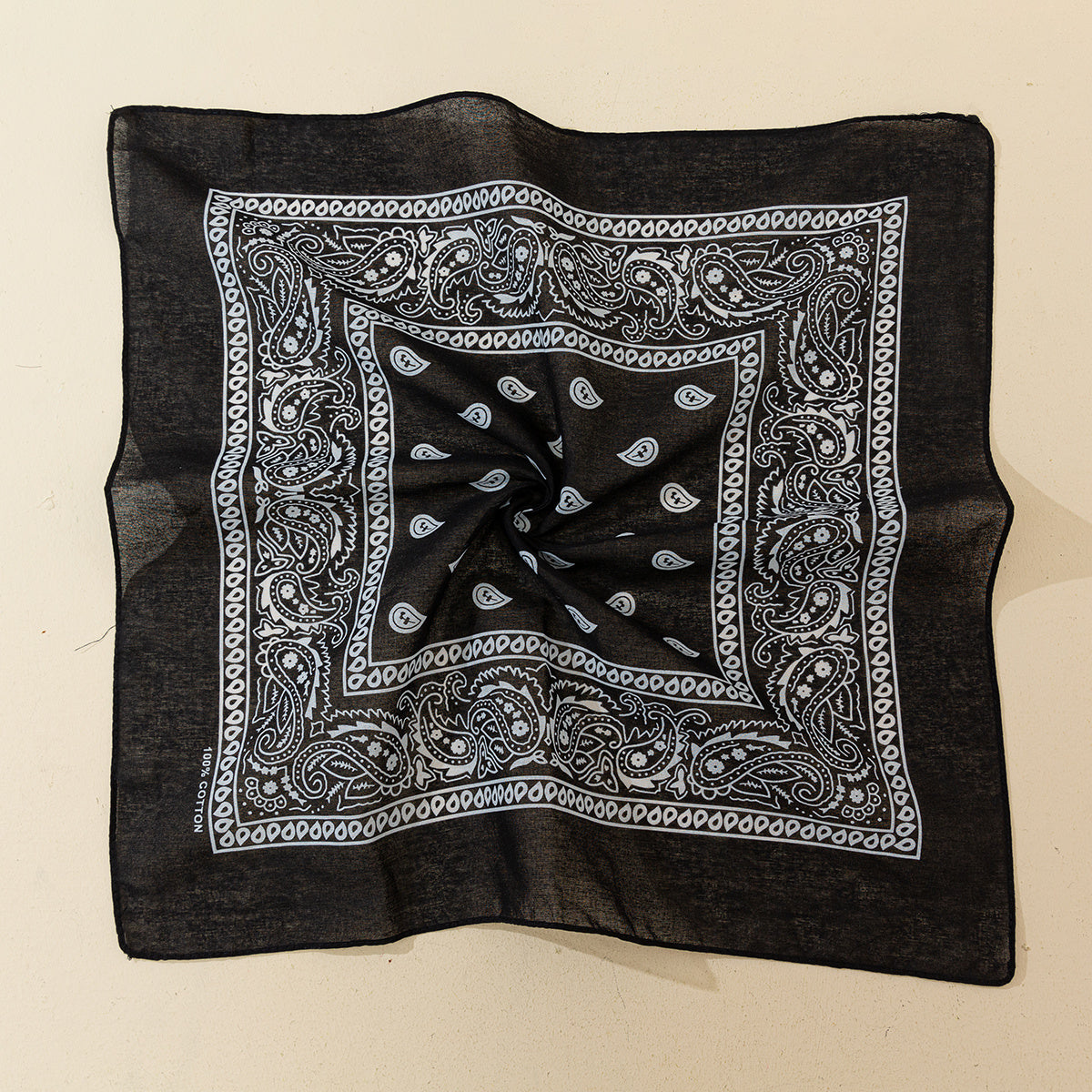12pcs Paisley Print Scarf 50 04cm Small Square Neckerchief Hip hop Bandana