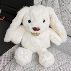 Long Eared Rabbit Plush Toy Soft Polyester Filled Fluffy Fur