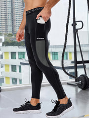 Men's Sports Cycling Yoga Pants Workout Leggings & Running Tights