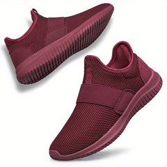 Girl's Slip On Breathable Sock Shoes Soft Sole Sneakers