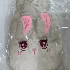 Plush Rabbit Hand Warmer Mini Hot Water Bottle Portable Hand Warmer