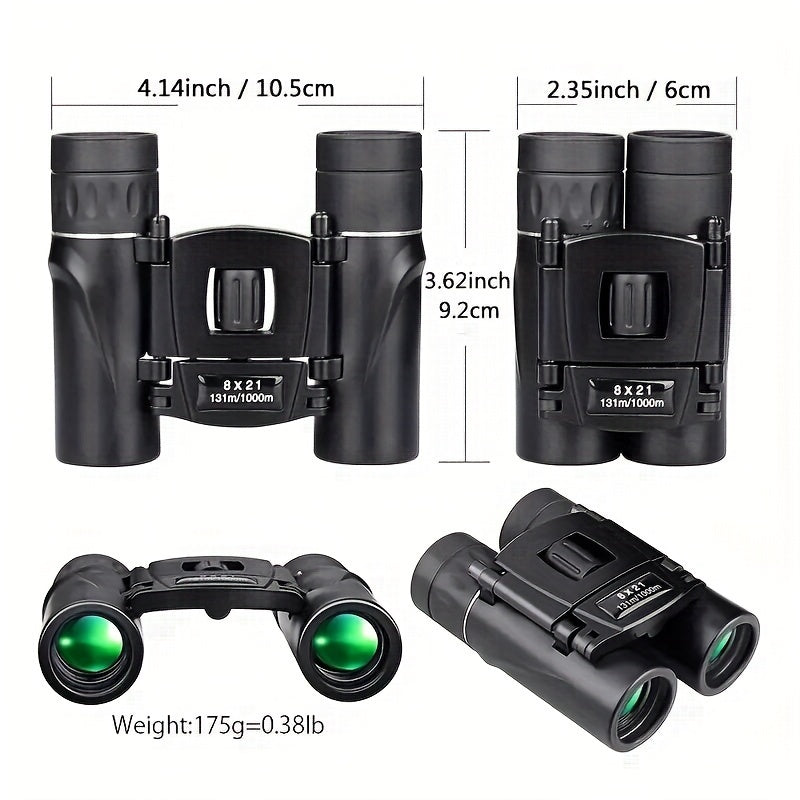 Folding Portable HD Binoculars for Camping