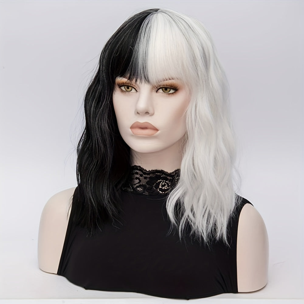 Women's Curly Shoulder Length Heat Resistant Wig