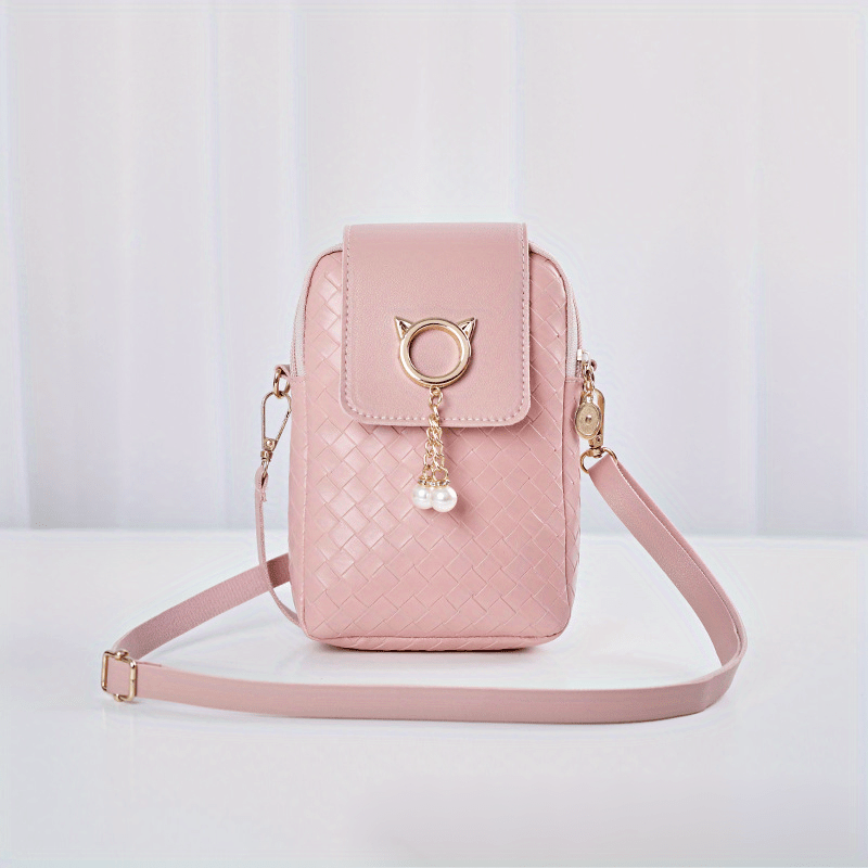 PU Leather Crossbody Bag Women's Storage Bag & Purse