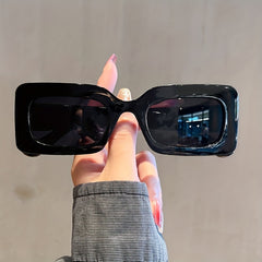 Rectangle Sunglasses For Women Men UV400