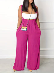 Sleeveless Wide Leg Jumpsuit for Spring & Summer