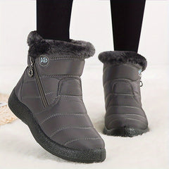 Women's Platform Snow Boots Warm Velvet Winter Comfy Boots