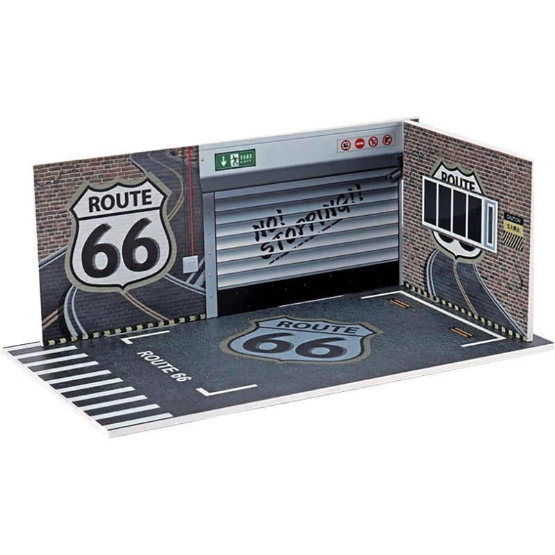 1:24 Scale Parking Garage Model - Durable PVC - UV Resistant