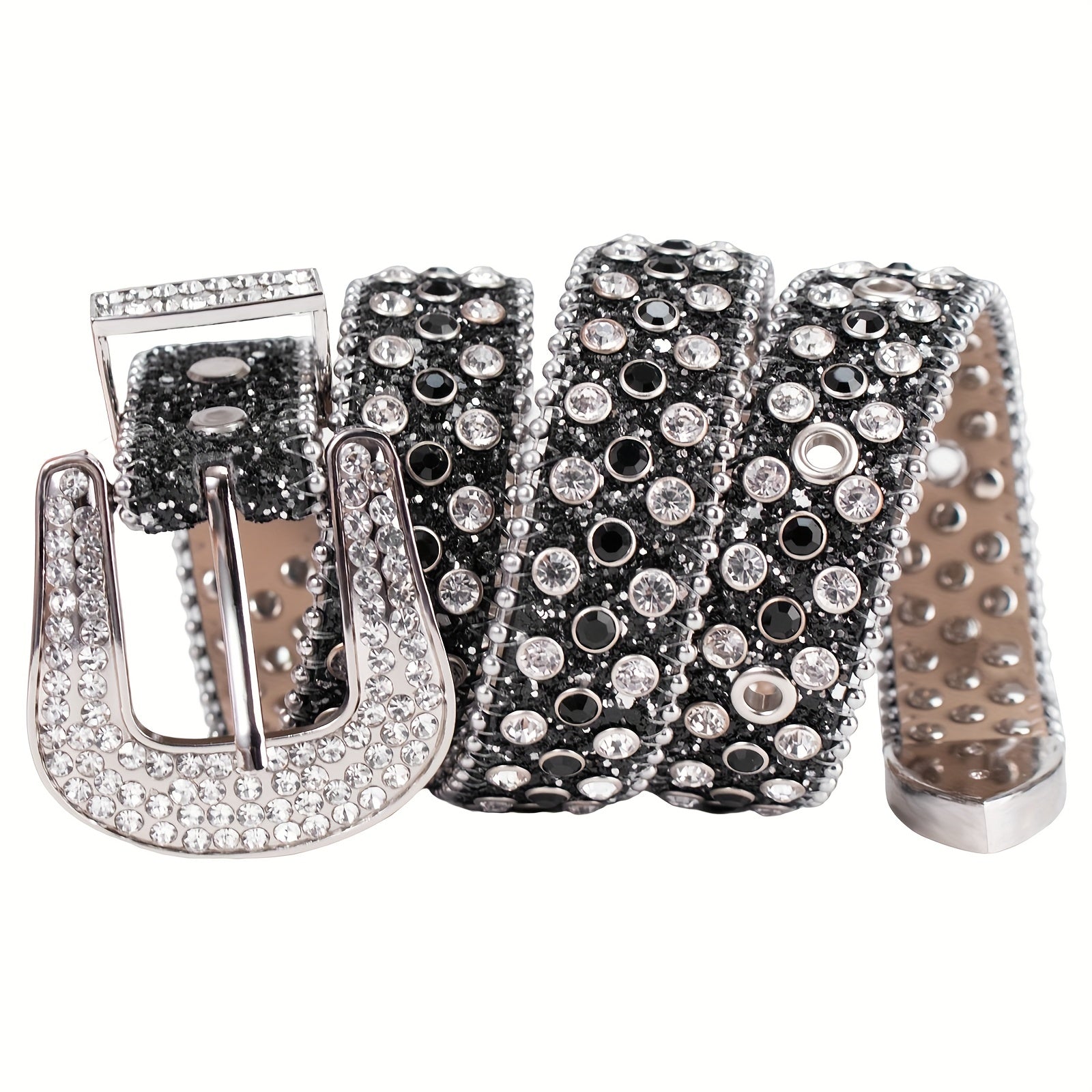 Hip Hop Rhinestone Belt Boys Girls Jeans Pant Holiday Birthday