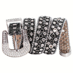 Hip Hop Rhinestone Belt Boys Girls Jeans Pant Holiday Birthday