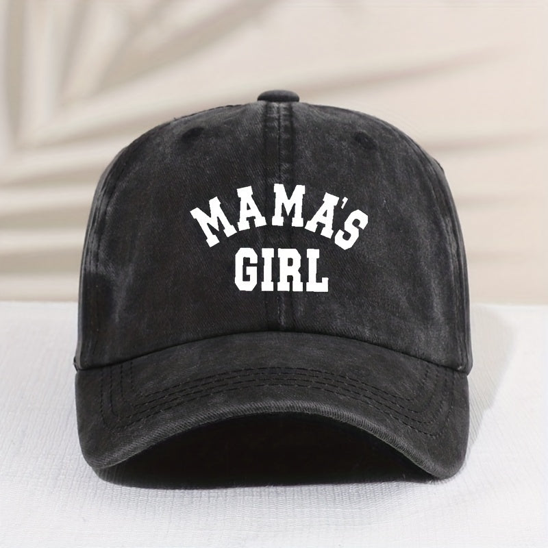 Kids Vintage Print Baseball Cap Sunscreen All Match Peaked Cap
