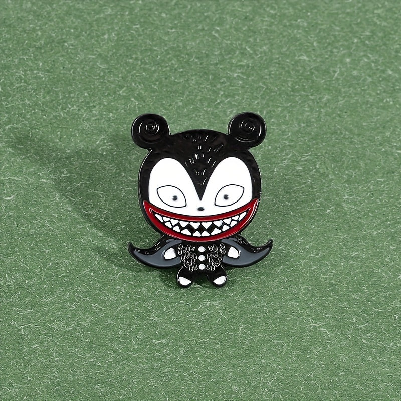 Enamel Cowboy Badge Funny Brooch For Clothes Bag