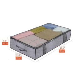 Under Bed Organizer for Blankets, Clothes & Quilts