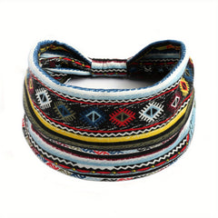 Bohemian Yoga Sports Hairband - Sweat Absorption Headband