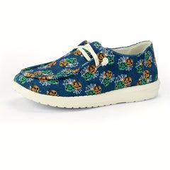 Scary Pumpkin Slip On Loafers Shoes Soft Comfortable Wear Resistance Boat Shoes