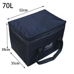 70L Large Insulated Cooler Bag for Camping BBQ Outdoor Activities