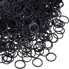 100pcs Mini Rubber Bands Soft Elastic Bands for Women Hair Braids