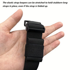 20pcs Belt Keepers Tactical Elastic Belt Loop Backpack Harness Strap Sling