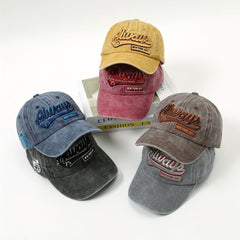 Vintage Baseball Cap Washed Distressed Cotton Dad Hats