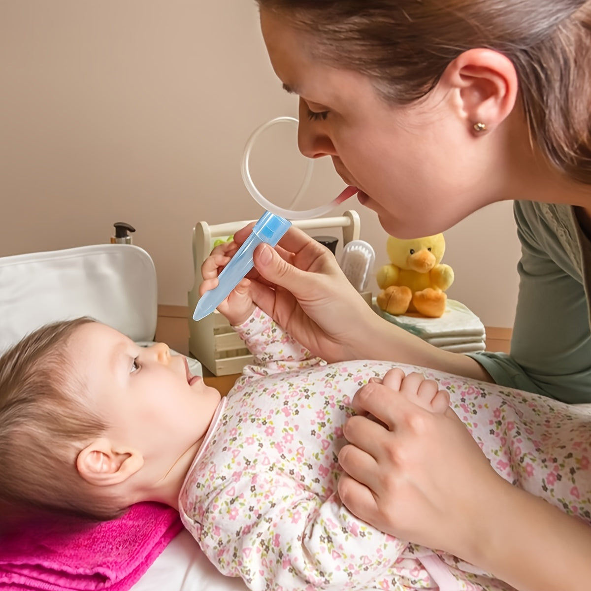 Baby Nasal Vacuum Nose Cleaner for Infant Congestion Relief