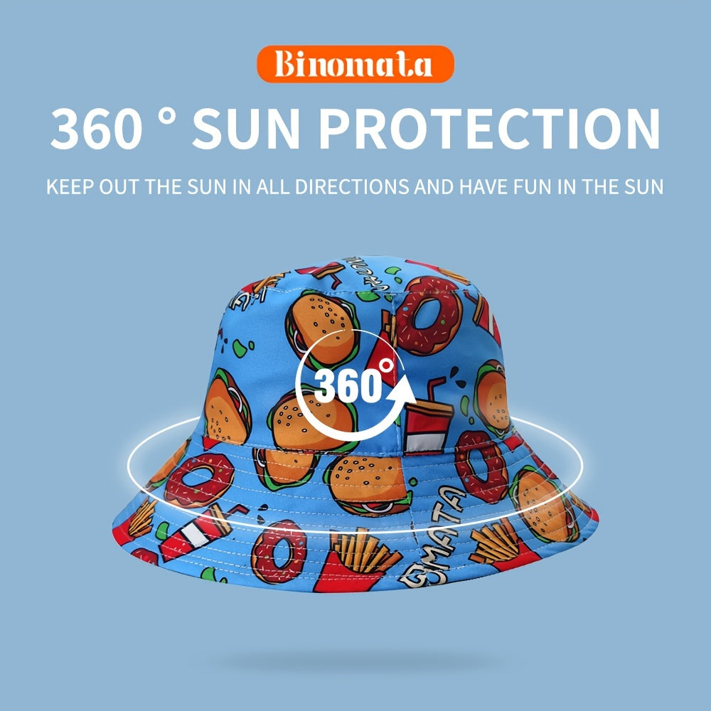 Breathable Cartoon Fisherman Sun Hat Outdoor