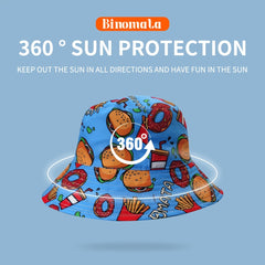 Breathable Cartoon Fisherman Sun Hat Outdoor
